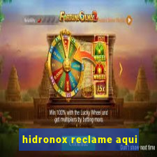 hidronox reclame aqui